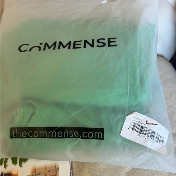 NWT Commense Utility Linen Two Piece Wide Leg Pants Set S - Picture 3 of 3